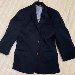 Boys navy suit coat
